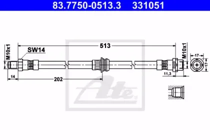 83.7750-0513.3 ATE
