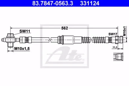 83.7847-0563.3 ATE