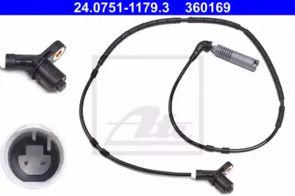 24.0751-1179.3 ATE Датчик, частота вращения колеса
