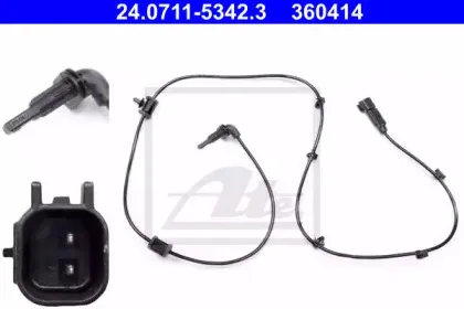 24.0711-5342.3 ATE Датчик, частота вращения колеса