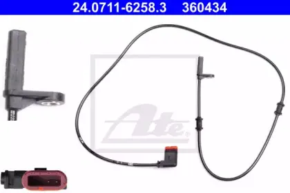 24.0711-6258.3 ATE Датчик, частота вращения колеса