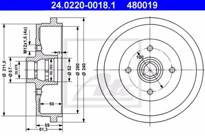24.0220-0018.1 ATE