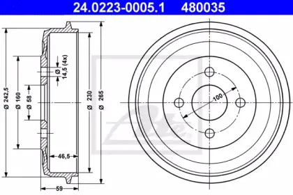 24.0223-0005.1 ATE
