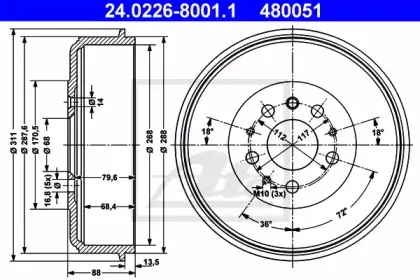 24.0226-8001.1 ATE