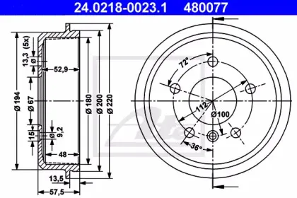 24.0218-0023.1 ATE