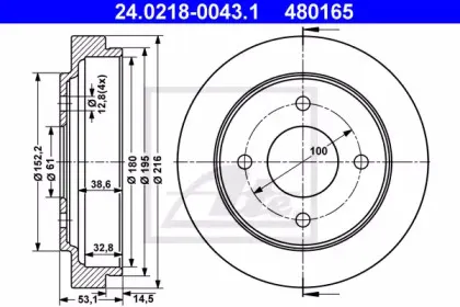 24.0218-0043.1 ATE