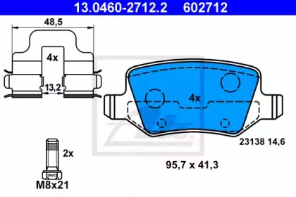 13.0460-2712.2 ATE
