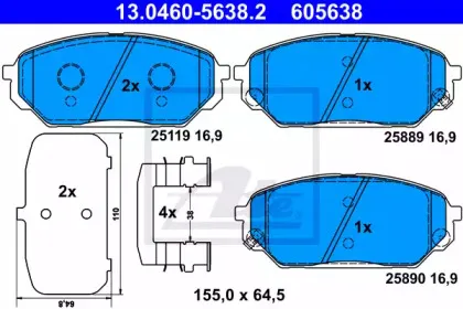 13.0460-5638.2 ATE