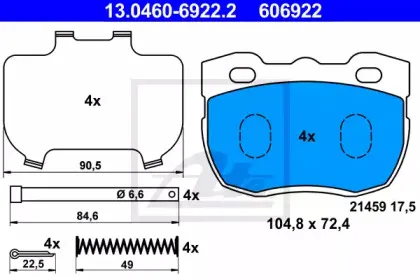 13.0460-6922.2 ATE