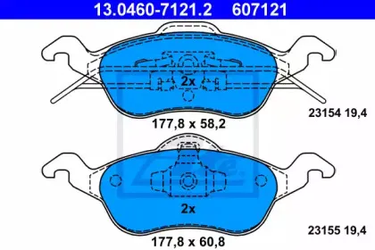 13.0460-7121.2 ATE