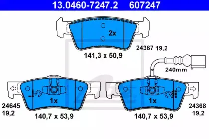 13.0460-7247.2 ATE