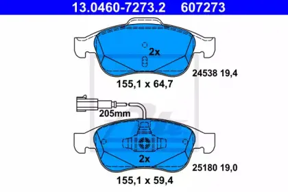 13.0460-7273.2 ATE