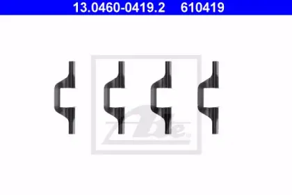 13.0460-0419.2 ATE Комплектующие, колодки дискового тормоза