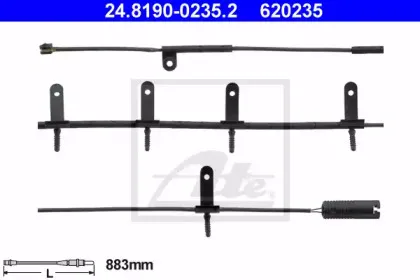 24.8190-0235.2 ATE Сигнализатор, износ тормозных колодок