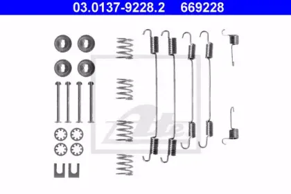 03.0137-9228.2 ATE Комплектующие, тормозная колодка