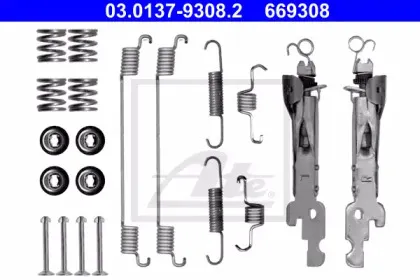 03.0137-9308.2 ATE Комплектующие, тормозная колодка