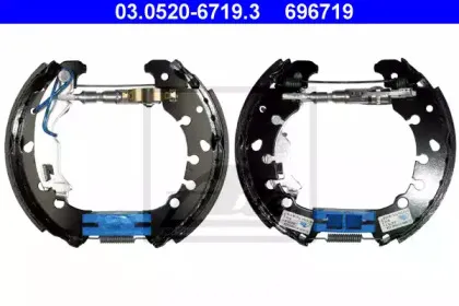 03.0520-6719.3 ATE Комплект тормозных колодок