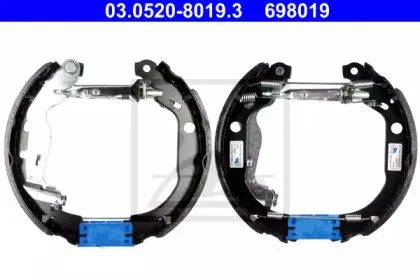 03.0520-8019.3 ATE Комплект тормозных колодок