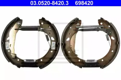 03.0520-8420.3 ATE Комплект тормозных колодок