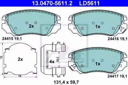 13.0470-5611.2 ATE