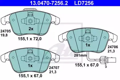 13.0470-7256.2 ATE