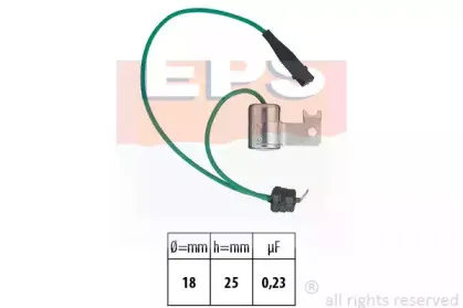 1.106.212 EPS Конденсатор, система зажигания