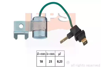 1106257 EPS Конденсатор, система зажигания