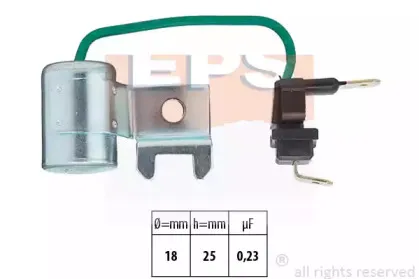 1.106.196 EPS Конденсатор, система зажигания