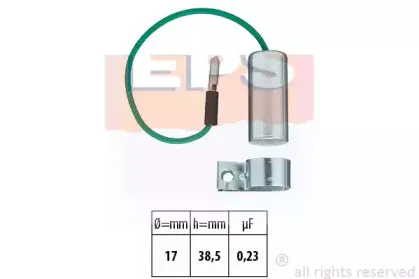 1.115.034 EPS Конденсатор, система зажигания