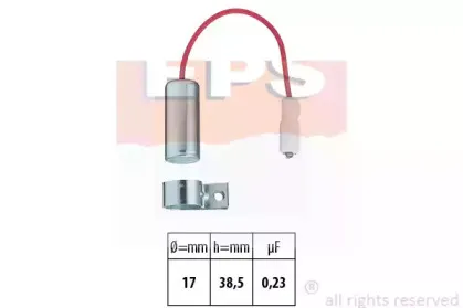 1.115.039 EPS Конденсатор, система зажигания