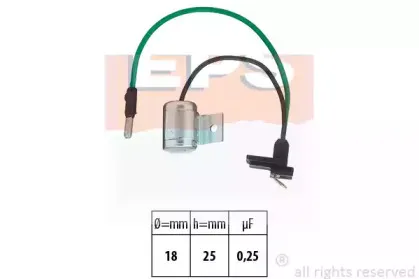 1.130.127 EPS Конденсатор, система зажигания