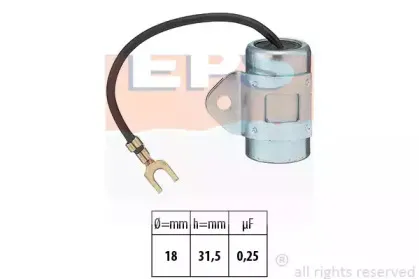 1.146.012 EPS Конденсатор, система зажигания