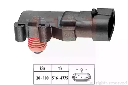 1.993.011 EPS Датчик давления воздуха, высотный корректор