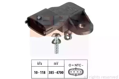 1.993.091 EPS Датчик давления воздуха, высотный корректор
