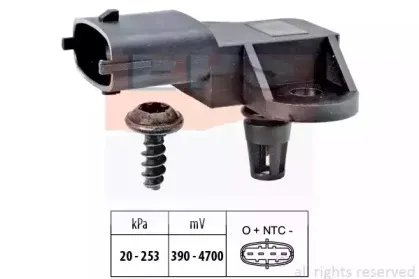 1.993.176 EPS Датчик давления воздуха, высотный корректор
