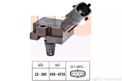 1.993.186 EPS Датчик давления воздуха, высотный корректор