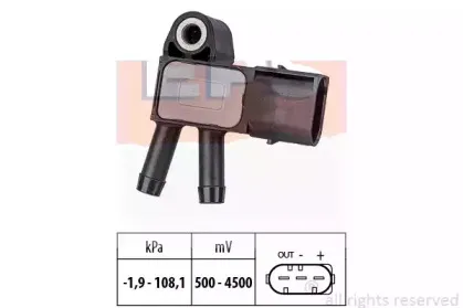 1.993.294 EPS Датчик, давление выхлопных газов