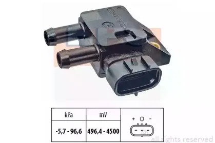 1.993.333 EPS Датчик, давление выхлопных газов