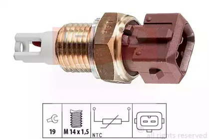 1.994.016 EPS Датчик, температура впускаемого воздуха