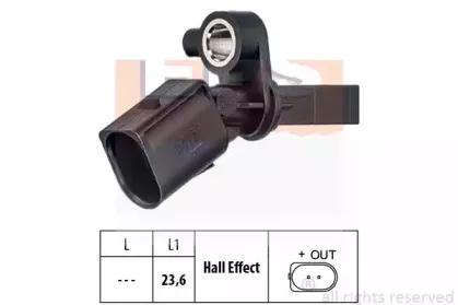 1.960.013 EPS Датчик, частота вращения колеса