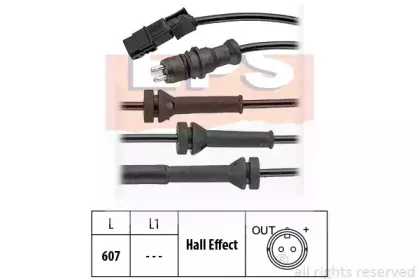 1.960.069 EPS Датчик, частота вращения колеса
