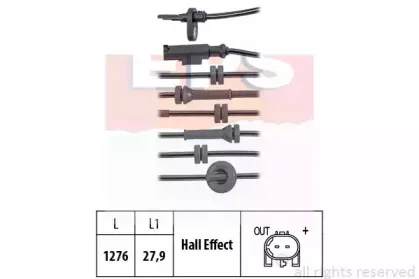 1.960.141 EPS Датчик, частота вращения колеса