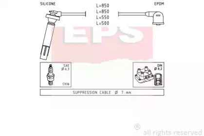 1.499.106 EPS Комплект проводов зажигания