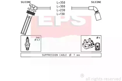 1.499.249 EPS Комплект проводов зажигания