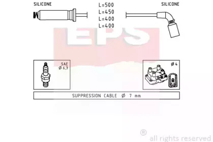 1.501.730 EPS Комплект проводов зажигания