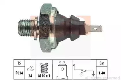 1.800.046 EPS Датчик давления масла