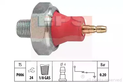 1800059 EPS Датчик давления масла