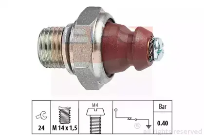 1.800.074 EPS Датчик давления масла