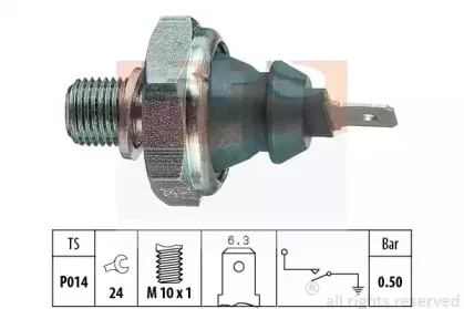 1.800.138 EPS Датчик давления масла