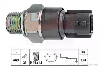 1.800.189 EPS Датчик давления масла